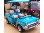 57 Old Car Custom Club Car Golf Cart
