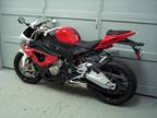 2013 BMW S1000RR, Red&White, 2929 miles, superb condtion
