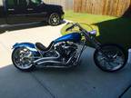 2005 Harley custom chopper Bourget