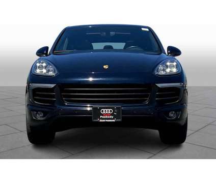 2016UsedPorscheUsedCayenneUsedAWD 4dr is a Blue 2016 Porsche Cayenne Car for Sale in Peabody MA