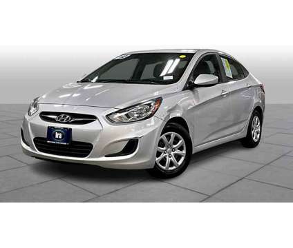 2013UsedHyundaiUsedAccentUsed4dr Sdn Man is a Silver 2013 Hyundai Accent Car for Sale in Danvers MA