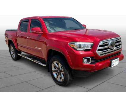 2018UsedToyotaUsedTacomaUsedDouble Cab 5 Bed V6 4x4 AT (Natl) is a Red 2018 Toyota Tacoma Car for Sale in Amarillo TX