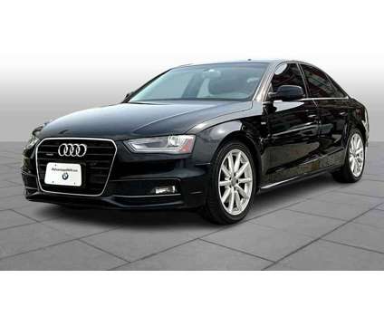 2014UsedAudiUsedA4Used4dr Sdn Auto quattro 2.0T is a Black 2014 Audi A4 Car for Sale in Houston TX