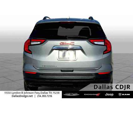 2023UsedGMCUsedTerrainUsedFWD 4dr is a Silver 2023 GMC Terrain Car for Sale in Dallas TX