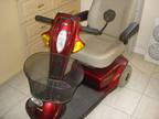 Pride Legend Mobility Scooter 3-Wheel NEW BATTERIES