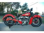 1935 Indian Chief Motorcycle Restoration