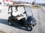 $2,299 Used 2007 Club Car Precedent Black Golf Cart With Roof for sale.