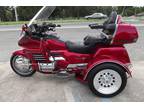 1989 Blue Honda Goldwing Motorcycle