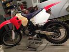 1995 Honda cr250 less than 1 hour run time on rebuild.