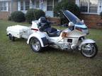 1994 Honda Goldwing Trike with trailer