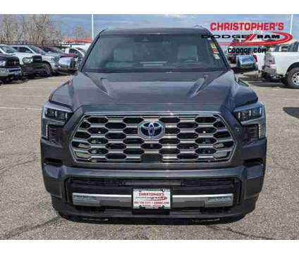 2023 Toyota Sequoia Capstone is a Grey 2023 Toyota Sequoia Car for Sale in Golden CO