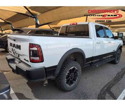 2023 Ram 2500 Power Wagon Rebel Crew Cab Pickup is a White 2023 RAM 2500 Model Power Wagon Car for Sale in Golden CO