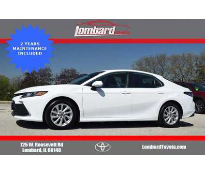 2021 Toyota Camry LE AWD is a White 2021 Toyota Camry LE Car for Sale in Lombard IL