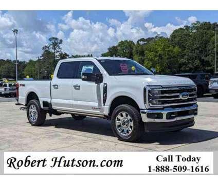 2024 Ford Super Duty F-350 SRW King Ranch is a White 2024 Ford Car for Sale in Moultrie GA