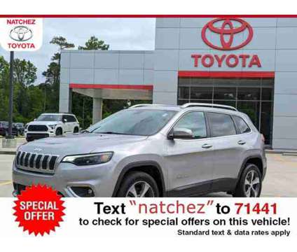 2019 Jeep Cherokee Limited is a Silver 2019 Jeep Cherokee Limited Car for Sale in Natchez MS