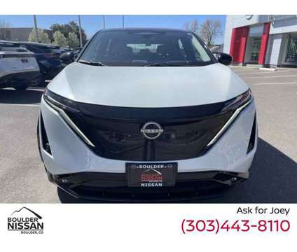 2023 Nissan ARIYA PLATINUM+ is a Black, White 2023 Car for Sale in Boulder CO