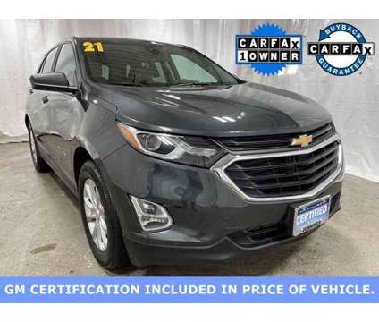 2021 Chevrolet Equinox LS is a Grey 2021 Chevrolet Equinox LS Car for Sale in Glenview IL
