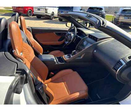 2021 Jaguar F-TYPE R-Dynamic AWD is a White 2021 Jaguar F-TYPE R Car for Sale in Lake Bluff IL