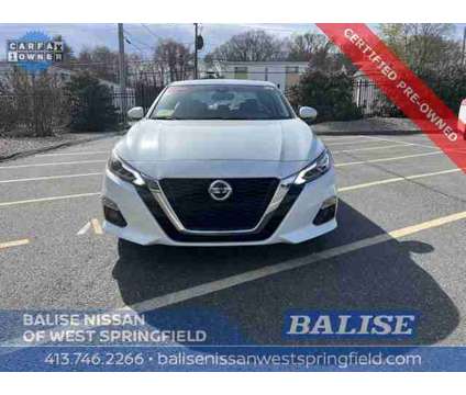 2021 Nissan Altima 2.5 Platinum is a White 2021 Nissan Altima 2.5 Trim Car for Sale in West Springfield MA