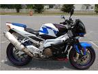 $6,995 2007 Aprilia Tuono R 1000, blue & white