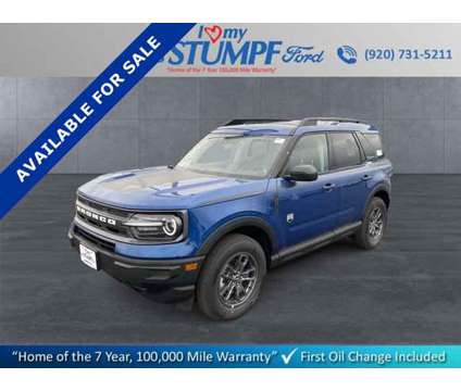 2024 Ford Bronco Sport Big Bend is a Blue 2024 Ford Bronco Car for Sale in Appleton WI