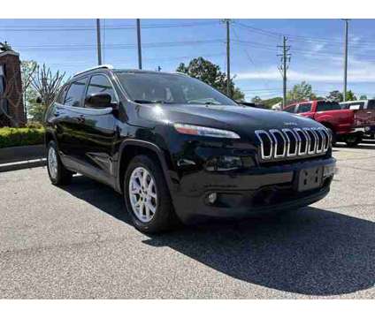 2017 Jeep Cherokee Latitude is a Black 2017 Jeep Cherokee Latitude Car for Sale in Collierville TN