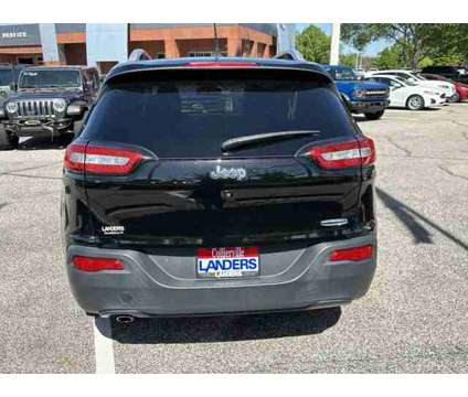 2017 Jeep Cherokee Latitude is a Black 2017 Jeep Cherokee Latitude Car for Sale in Collierville TN