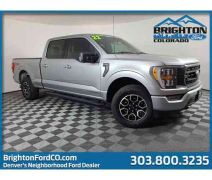 2022 Ford F-150 XLT is a Silver 2022 Ford F-150 XLT Car for Sale in Brighton CO