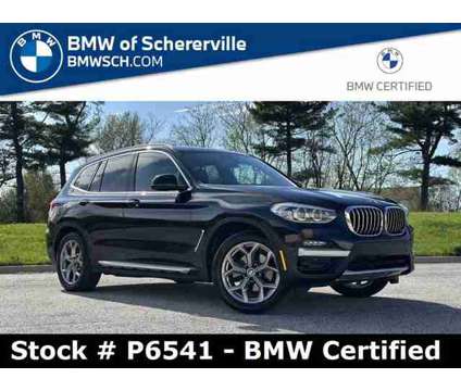 2021 BMW X3 xDrive30i is a Black 2021 BMW X3 xDrive30i Car for Sale in Schererville IN