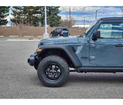 2024 Jeep Wrangler Willys is a 2024 Jeep Wrangler Car for Sale in Denver CO
