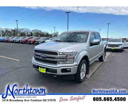 2018 Ford F-150 Platinum is a Silver 2018 Ford F-150 Platinum Car for Sale in Yankton SD