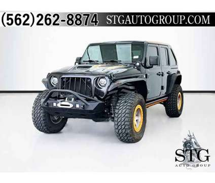 2018 Jeep Wrangler Unlimited Unlimited Sport S is a Black 2018 Jeep Wrangler Unlimited Car for Sale in Bellflower CA