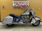 2017 Indian Motorcycle Springfield Blue Sapphire Over Star Silver