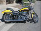 2003 Harley Dividson FXSTD Softail Deuce Anniversary Cruiser in Salt L