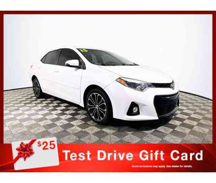 2015 Toyota Corolla S Plus is a White 2015 Toyota Corolla S Car for Sale in Tampa FL