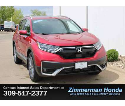 2022 Honda CR-V Touring is a Red 2022 Honda CR-V Touring Car for Sale in Moline IL