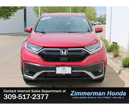 2022 Honda CR-V Touring is a Red 2022 Honda CR-V Touring Car for Sale in Moline IL
