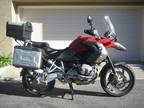 2010 Bmw R1200gs Red Luggage Rack System