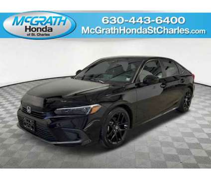 2024 Honda Civic Sedan Sport is a Black 2024 Honda Civic Sedan in Saint Charles IL