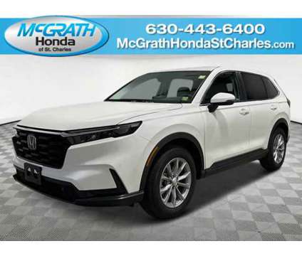 2024 Honda CR-V EX-L is a Silver, White 2024 Honda CR-V EX Car for Sale in Saint Charles IL