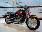 $5,993 2007 Honda Vt1100 Shadow Sabre Rare Black W/Flames with Warranty!