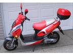 2011-49cc-KAITONG SCOOTER-pre-owned, LOW MILEAGE! RUNS GREAT!