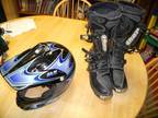 Boots motocross dirtbike Alpine and Thor brand