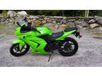 2008 Kawasaki Ninja 250R LIME GREEN - lowered