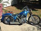 Harley Davidson Shovelhead Slabside 1966 Bobber Pan Shovel FL FLH