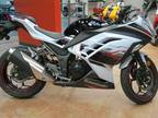 White 2014 Kawasaki Ninja 300 ABS SE