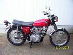 1968 Honda CL450K1 Scrambler original Candytone Red