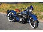1945 Indian Chief Police Motorcycle Clear