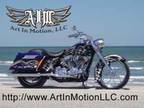 $29,000 Art In Motion Purple Haze Custom Bagger - First AIM bike ever built