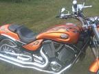 Victory Hammer 2007 1,700cc Orange Tribal Flames Custom W/Aftermarkets